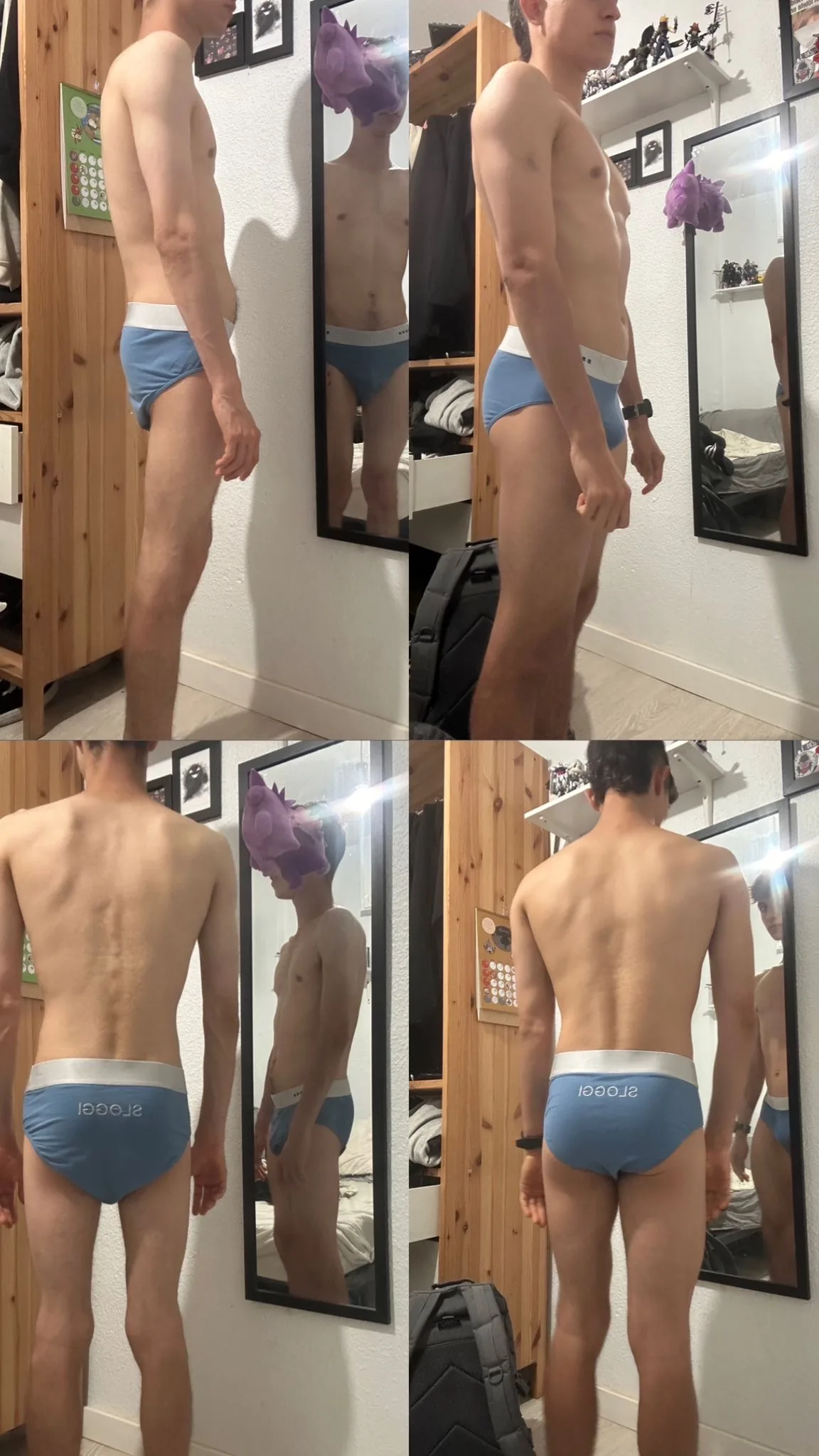 Ganancia de masa muscular. Caso real · 21 años