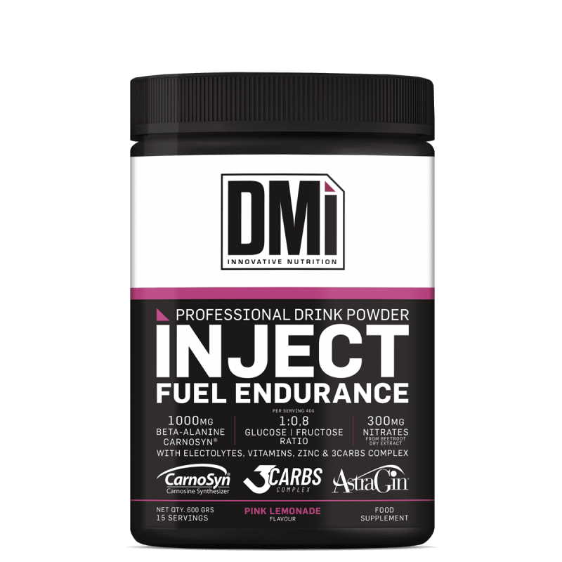 INJECT FUEL ENDURANCE (Professional drink powder) Pink Lemonade